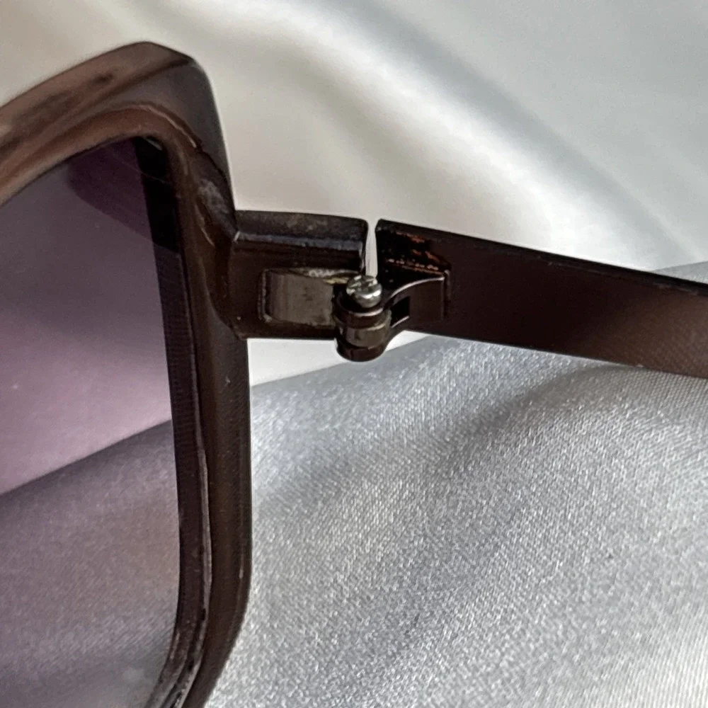 Loft Sunglasses Oversized Butterfly Low Arm Tortoiseshell Leopard Hollywood Glam